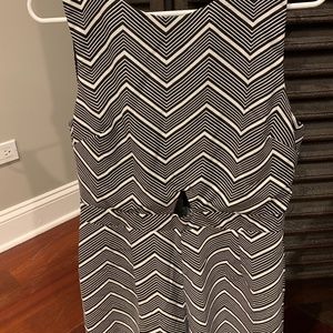 New Bacio Chevron Shorts Romper